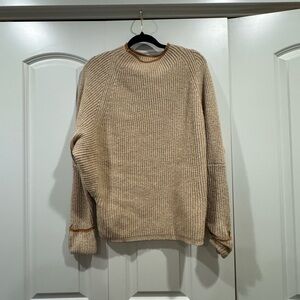 Staccato Men's Tan Crewneck Sweater
